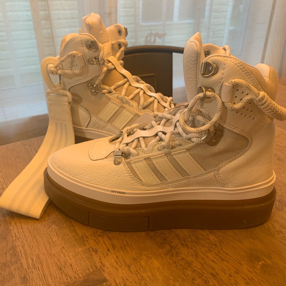 Adidas Ivy park super sleek boot cloud white